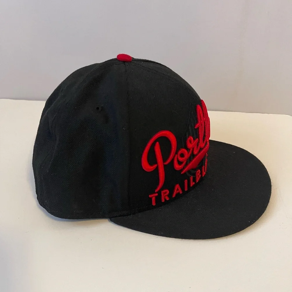 Portland Trail Blazers Wool Baseball Cap 7 5/8 New Era